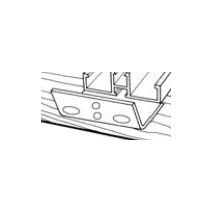 COUVRE-JOINT 10 MM ET 16 MM POUR PLAQUE PLANE ALVEOLAIRE