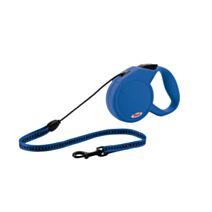 Laisse Sangle Newclassic Cord S 8m Bleu - ZOLUX