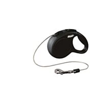 Laisse cat cordon xs 3m noir