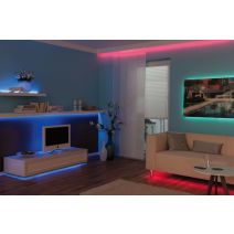Ruban luminaire Led RGB 8W 180lm 5m