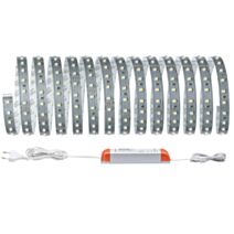 Ruban MaxLED 500 Argent 5m 33W 230/24V Blanc Chaud