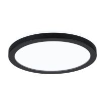 Panneau LED Atria Shine noir 19cm 4000K