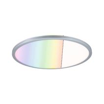Panneau LED Atria Shine chromé 42cm RGBW