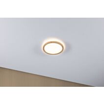 Plafonnier LED Ø19cm 11,2W 1340lm 3000K effet bois 230V Atria Shine Wood - PAULMANN