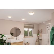 Plafonnier LED Ø29,3cm 16W 2000lm 4000K effet bois 230V Atria Shine Wood - PAULMANN