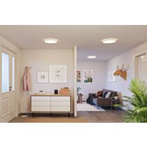 Plafonnier LED Ø42cm 22W 2800lm 4000K effet bois 230V Atria Shine Wood - PAULMANN