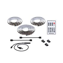 Rubans LED USB TV 75 pouces Dynamic Rainbow RGB 5W 5V noir