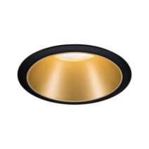 Spot LED encastré Cole 6,5W 2700K 230V noir/doré