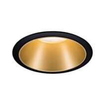 Spot LED encastré Cole 6,5W 2700K 230V noir/doré