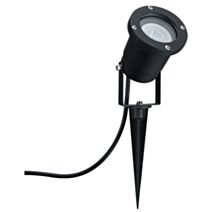 Spot de jardin à piquer GU10 noir 3,5W - PAULMANN