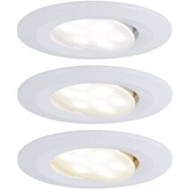 3 Spots encastrables Calla 550lm 5,5W Blanc