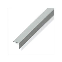 Profilé cornière égale alu brossé 20 x 20 mm l. 2,5 m
