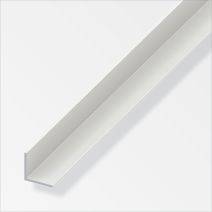 Profilé cornière égale PVC 15 x 15 mm L. 1 m
