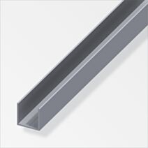 Profilé combitech u carré pvc 19,5 x 19,5 mm l. 2,5 m