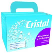 Kit d'entretien pour spa Cristal 5 composants - BAYROL