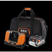 Batterie + Chargeur + Sac 18 Volts 4,0Ah - AEG