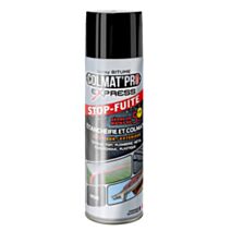 Bombe aérosol spray bitume Colmat'Pro Express 300ml noir - BROSZIO TOOLS
