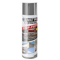 Bombe aérosol spray bitume Colmat'Pro Express 300ml gris - BROSZIO TOOLS