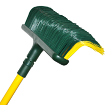 Balai jardin à poils recourbés et manche télescopique - GARDIREX