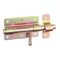 Verrou box zingué +gâche attachée 88/140
