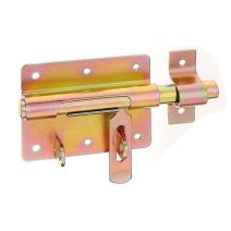 Verrou box cadenas zingué +gâche attachée 88/140