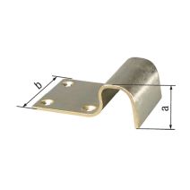 Sabot CATA noir à cheviller 50x90