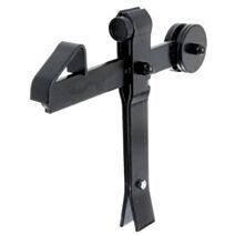 Arrêt de portail à bascule 24x30cm noir - ALBERTS