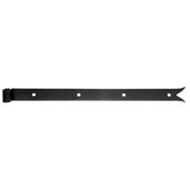 Penture bout queue de carpe Ø14mm 3,5x50cm noir - ALBERTS