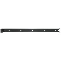 Penture bout queue de carpe Ø14mm 3,5x60cm noir - ALBERTS
