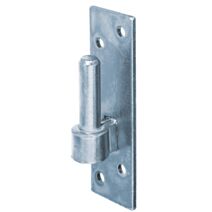 Gond sur platine Crochet DI Ø14mm 13x4x4,7x0,4cm - ALBERTS