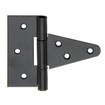 Penture anglaise large + goupille non rivetée Ø6mm 4x7,9cm noir - ALBERTS