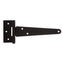 Penture anglaise large + goupille non rivetée Ø6mm 4,6x19,8cm noir - ALBERTS