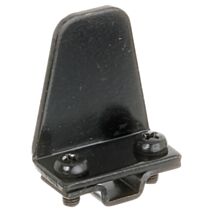 Butée d'arrêt de volet carrée Marseillais 4x3,5cm noir - ALBERTS