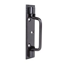 Poignée Saint Etienne + de vis fraisés Ø7mm L.142mm laqué noir - ALBERTS