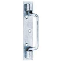 Poignée Saint Etienne + de vis fraisés Ø7mm L.142mm zingué - ALBERTS