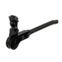 Arrêt de volet à sceller tête bergère sans butée noir - ALBERTS