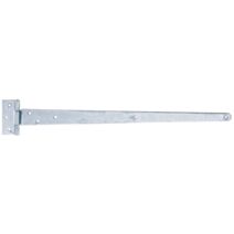 Penture anglaise + trous de vis fraisés Ø6mm 4,8x59,6cm - ALBERTS