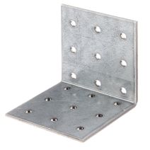 Équerre multi-trous 60x60x2,5mm Ø5mm 18 trous - ALBERTS