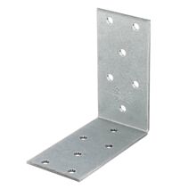 Équerre d'assemblage 40x80x2mm Ø5mm 12 trous - ALBERTS