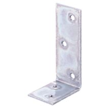 Équerre de poutre côtés inégaux 30x80x2mm Ø4,5mm 5 trous - ALBERTS