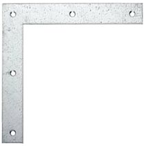 Équerre d'angle 30x200x3mm Ø6,5mm 5 trous - ALBERTS