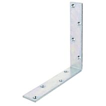 Équerre de poutre côtés égaux 40x200x5mm Ø6mm 8 trous - ALBERTS