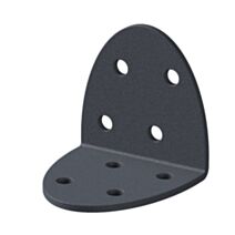 Équerre d'assemblage Ovado 40x40x2mm Ø4,5mm 8 trous - ALBERTS