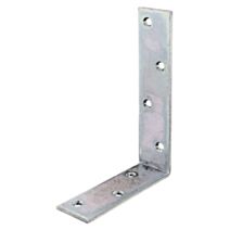 Équerre de poutre côtés inégaux 40x180x4mm Ø7mm 7 trous - ALBERTS