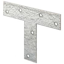Platine d'assemblage en T 30x110x2mm Ø5mm 6 trous - ALBERTS