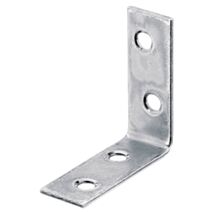 Équerre de chaise 15x40x1,75mm Ø4,5mm 4 trous - ALBERTS