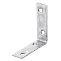 Équerre de chaise 15x50x1,75mm Ø4,5mm 4 trous - ALBERTS