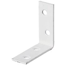 Équerre de poutre côtés inégaux à visser Ø4,5mm 40x15x1,75mm - ALBERTS