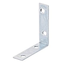 Équerre de chaise 16x60x1,75mm Ø4,5mm 4 trous - ALBERTS