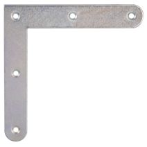 Équerre décorative emboutie à visser Ø4mm 120x20x120x2mm - ALBERTS